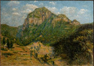 Augusto Valli (1867-1945), "African Landscape"