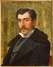 Giovanni Muzzioli (1854-1894) "Self portrait"