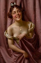 Vittorio Reggianini (1853-1910), "Lady in Purple"