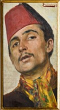 Fernando Cavicchioli; "Man wearing a Red "