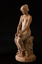 Silvestro Barberini (1854-1916), "Sitting Girl"
