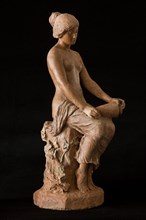 Silvestro Barberini (1854-1916), "Sitting Girl"