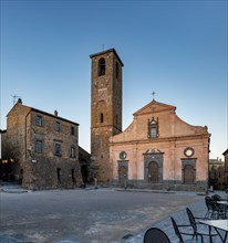 Civita di Bagnoregio: the Curch of S. Donato