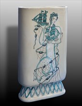 Deruta, Regional Ceramics Museum of Deruta: Vase, by Nino Strada