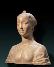 "Young gentlewoman", by Desiderio da Settignano and workshop, marble