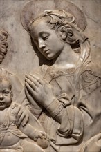 "Madonna with Child and Archangel Gabriele (Madonna Berzighelli)", di Francesco di Simone Ferrucci