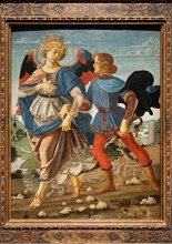 "Archangel Raphael and Tobias", by Andrea Del Verrocchio