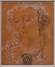 "A Young Woman in Bust Length, three quarter view", by Andrea Del Verrocchio