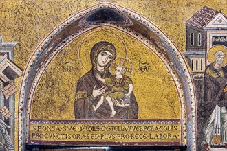 Monreale, Duomo: "The Virgin Odigitria (Madonna and Child)"