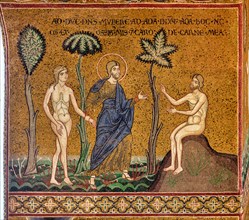 Monreale, Duomo: "God introduces Eve to Adam"