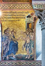 Monreale, Duomo: "Healing of ten leprous men"