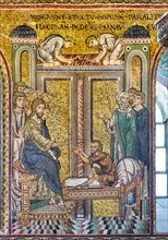 Monreale, Duomo: "Jesus healing the paralytic"