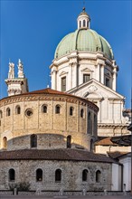 Brescia, vue sur le Duomo Nuovo (cathédrale)