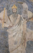Allegoria del Diritto”. Affreschi di Jacopo di Cione