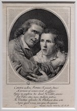 "Antonio Canova and Giovanni Martino De Boni", by Vincenzo Giaconi