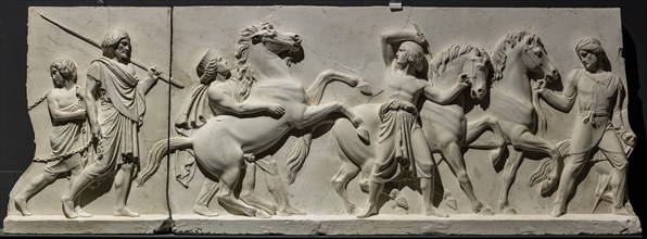 Frieze "The entry of Alexander the Great into Babylon"
