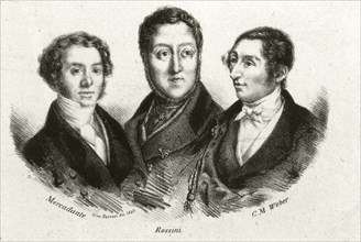 Portrait of Fthe composers