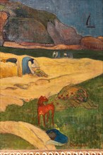 Gauguin, "Harvest: Le Pouldu"