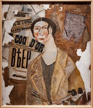 Goncharova, 'Portrait of Natalia Goncharova'