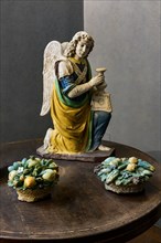 Benedetto Buglioni: Angel candle holder