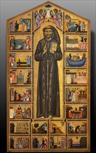 Coppo di Marcovaldo, 'St. Francis altarpiece and twenty stories of his life'