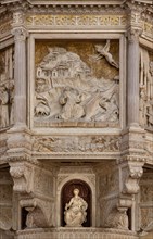 Benedetto da Maiano: 'Pulpit with scenes from the life of St. Francis'