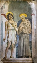 Domenico Veneziano: 'St. John the Baptist and St. Francis of Assisi'