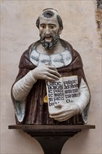 Giovanni Della Robbia: 'Saint holding a book,  half figure'