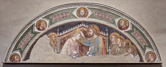 Maso di Banco: 'The Coronation of the Virgin'