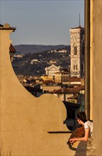 Vue de Florence, en Italie
