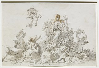 "Triomphe de la Vénus Marine" de Sebastiano Ricci
