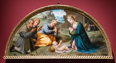 "L'Adoration des bergers", Francesco Granacci