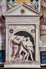 Haut-relief de la cathédrale de Sienne
