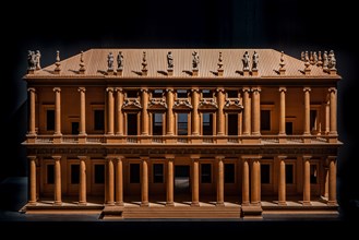 Model of Chiericati Palace in Vicenza, by Andrea Palladio