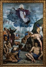 “St. Augustine heals the lame”, by Jacopo Tintoretto