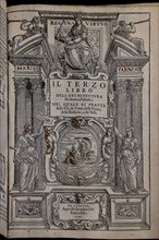 Page of the third of “The four volumes on architecture”, by Andrea Palladio