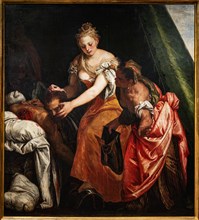 “Judith with the head of Holofernes”, by Veronese