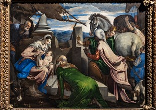 “Adoration of the Magi”, by Jacopo Bassano