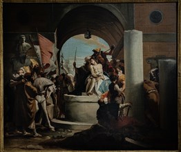 Copy of “The Crowning of Thorns”, by  workshop of Giambattista Tiepolo