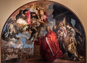 “Glorification of the Podestà Girolamo Priuli”, by Francesco Maffei