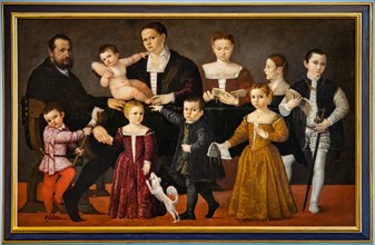“Portrait of the Valmarana Family”, by Giovanni Antonio Fasolo