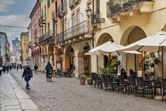 Vicenza: view of Andrea Palladio Avenue