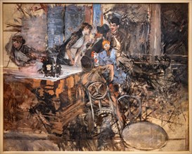 “The Bar at the Folies Bergère” by Giovanni Boldini