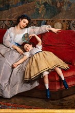 “Joys of Motherhood” by Leonard Gustave de Jonghe