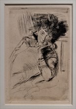 “Pensive Woman” by Giovanni Boldini