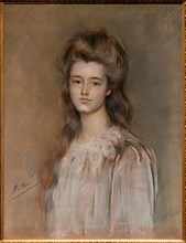 “Portrait of Louise Alida Livingstone” by Paul César Helleu