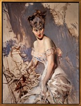 “Portrait of the actress Alice Regnault” by Giovanni Boldini