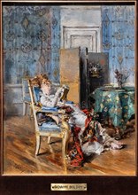 “Reading Woman” by Giovanni Boldini