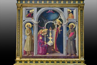“Annunciazione tra i santi Francesco e Girolamo”