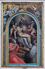 Montepulciano, church of St. Augustine: “Deposition“,  by Manzuoli Tommaso known as Maso Da San